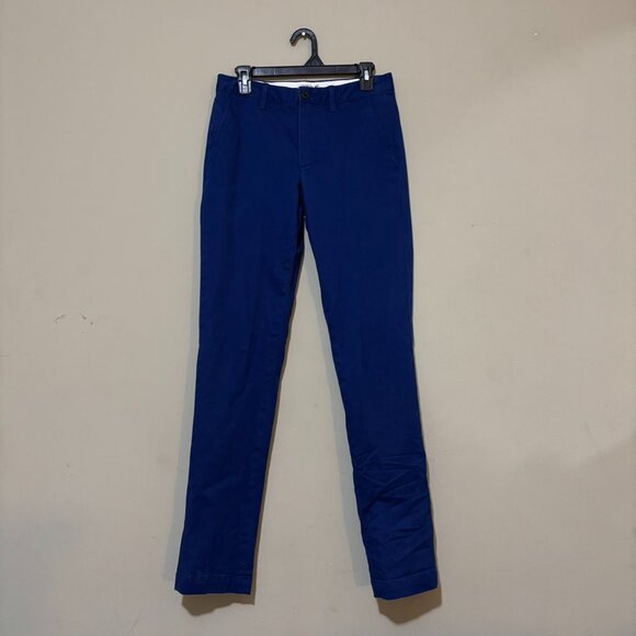 Lacoste Other - LACOSTE Mens Royal Blue Slim Fit Pants Size 30 X 34